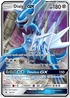 Dialga GX 82/131 Pokémon card from Forbidden Light for sale at best price