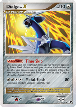 Dialga LV.X 105/106 Pokémon card from Great Encounters for sale at best price