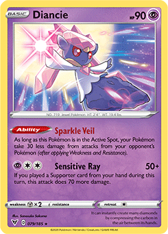 Diancie 079/185 Pokémon card from Vivid Voltage for sale at best price