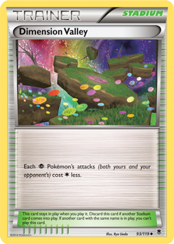 Dimension Valley 93/119 Pokémon card from Phantom Forces for sale at best price
