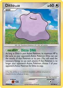 Ditto 27/146 Pokémon card from Legends Awakened for sale at best price