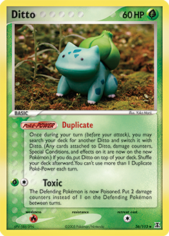 Ditto 36/113 Pokémon card from Ex Delta Species for sale at best price
