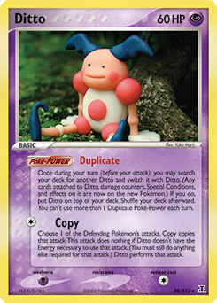 Ditto 38/113 Pokémon card from Ex Delta Species for sale at best price