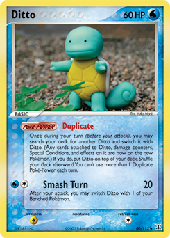 Carte Pokémon Metamorph 40/113 de la série Ex Espèces Delta en vente au meilleur prix