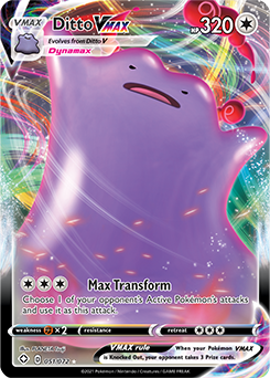 Ditto VMAX 051/072 Pokémon card from Shining Fates for sale at best price