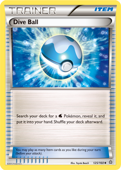 Dive Ball 125/160 Pokémon card from Primal Clash for sale at best price