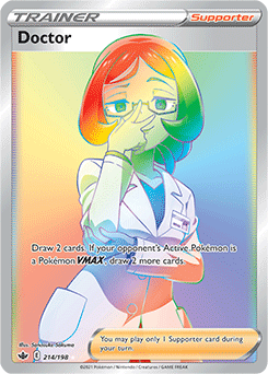 Doctor 214/198 Pokémon card from Chilling Reign for sale at best price