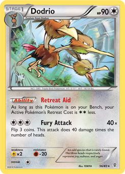 Dodrio 56/83 Pokémon card from Generations for sale at best price