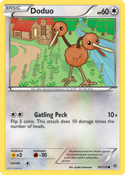 Doduo 99/135 Pokémon card from Plasma Storm for sale at best price