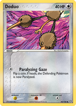 Doduo 45/106 Pokémon card from Ex Emerald for sale at best price