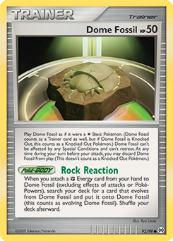 Carte Pokémon Dome Fossil 92/99 de la série Arceus en vente au meilleur prix