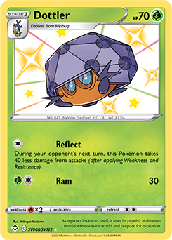 Dottler SV008/SV122 Pokémon card from Shining Fates for sale at best price