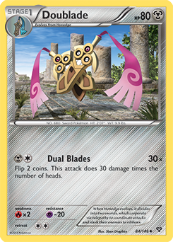 Doublade 84/146 Pokémon card from X&Y for sale at best price