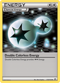 Double Colorless Energy 113/113 Pokémon card from Legendary Treasures for sale at best price