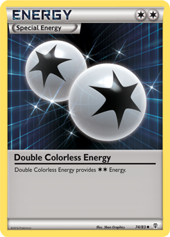 Double Colorless Energy 74/83 Pokémon card from Generations for sale at best price