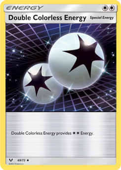 Uncommon Pokémon card Double Colorless Energy 69/73 from Shining Legends expansion
