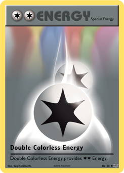 Double Colorless Energy 90/108 Pokémon card from Evolutions for sale at best price