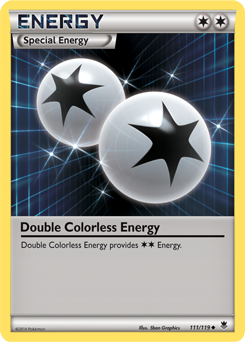 Double Colorless Energy 111/119 Pokémon card from Phantom Forces for sale at best price