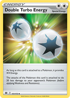 Double Turbo Energy 151/172 Pokémon card from Brilliant Stars for sale at best price
