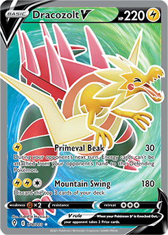 Dracozolt V 178/203 Pokémon card from Evolving Skies for sale at best price