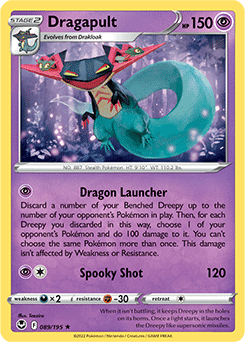 Dragapult 089/195 Pokémon card from Silver Tempest for sale at best price