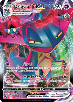 Dragapult VMAX 93/192 Pokémon card from Rebel Clash for sale at best price