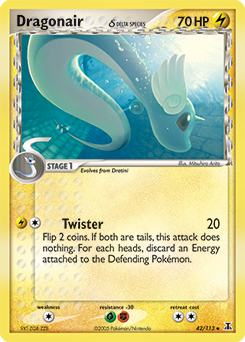 Dragonair 42/113 Pokémon card from Ex Delta Species for sale at best price