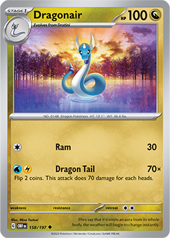 Dragonair 158/197 Pokémon card from Obsidian Flames for sale at best price