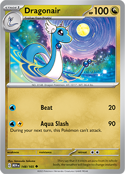 Dragonair 148/165 Pokémon card from 151 for sale at best price