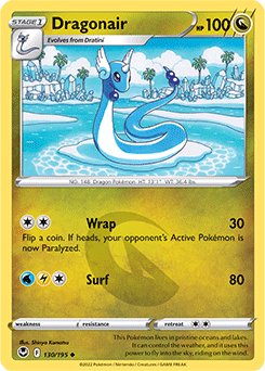 Dragonair 130/195 Pokémon card from Silver Tempest for sale at best price