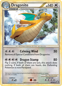 Dragonite 18/102 Pokémon card from Triumphant for sale at best price