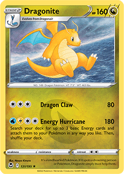 Dragonite 131/195 Pokémon card from Silver Tempest for sale at best price