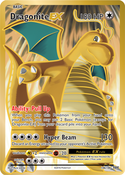 Dragonite EX 106/108 Pokémon card from Evolutions for sale at best price