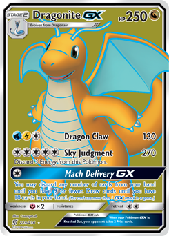 Dragonite GX 229/236 Pokémon card from Unified Minds for sale at best price