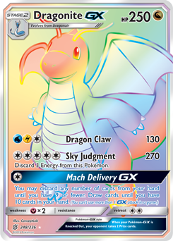 Dragonite GX 248/236 Pokémon card from Unified Minds for sale at best price