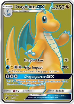 Dragonite GX 67/70 Pokémon card from Dragon Majesty for sale at best price