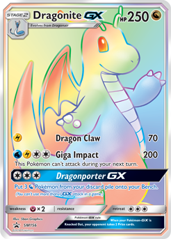 Dragonite GX SM156 Pokémon card from Sun and Moon Promos for sale at best price