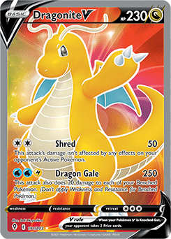 Dragonite V 191/203 Pokémon card from Evolving Skies for sale at best price