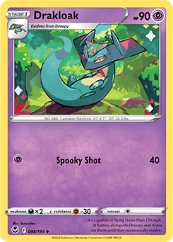 Drakloak 088/195 Pokémon card from Silver Tempest for sale at best price