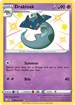 Drakloak SV061/SV122 Pokémon card from Shining Fates for sale at best price