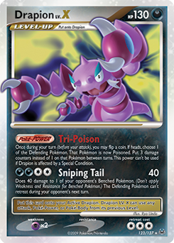 Drapion LV.X 123/127 Pokémon card from Platinuim for sale at best price
