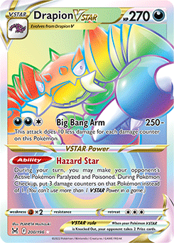 Drapion VSTAR 200/196 Pokémon card from Lost Origin for sale at best price