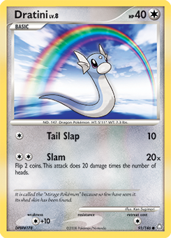 Dratini 91/146 Pokémon card from Legends Awakened for sale at best price