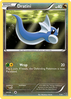 Dratini 1/20 Pokémon card from Dragon Vault for sale at best price