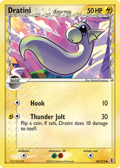 Dratini 65/113 Pokémon card from Ex Delta Species for sale at best price