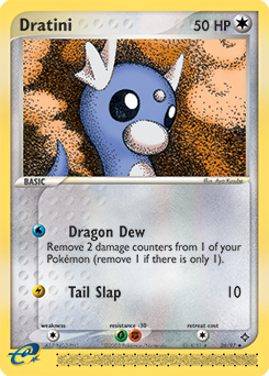 Carte Pokémon Peu commune Minidraco 26/97 de la série Ex Dragon