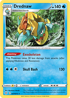 Drednaw 027/072 Pokémon card from Shining Fates for sale at best price