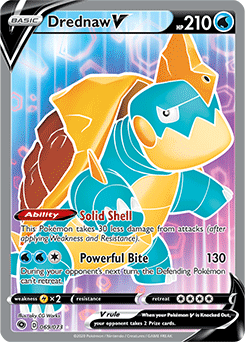 Drednaw V 069/073 Pokémon card from Champion s Path for sale at best price
