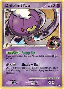 Drifblim 3/147 Pokémon card from Supreme Victors for sale at best price