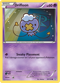 Drifloon 49/124 Pokémon card from Dragons Exalted for sale at best price